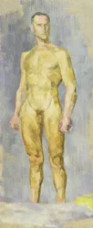 Naken man