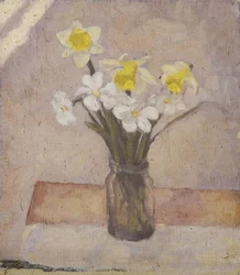 Stilleben med blommor