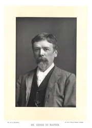George Du Maurier, brittisk författare och konstnär, c1895.