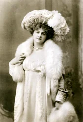 Marie Studholme 1875-1930, engelsk skådespelerska, 1900-tal.