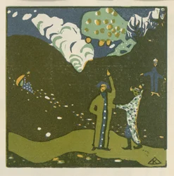 Äppelträd (blad 39 ur: "Klang")