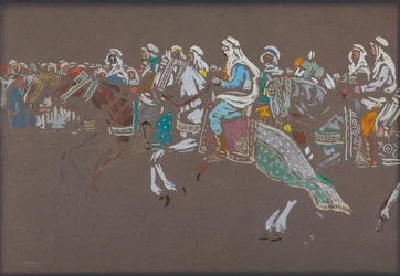 Arabiska kavalleriet, 1905.