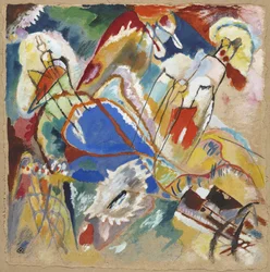 Utkast till "Improvisation 30 (kanoner)"