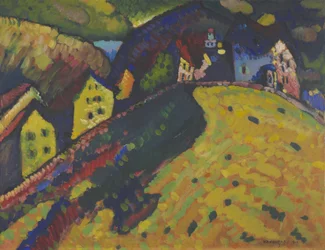 Hus i Murnau, 1909