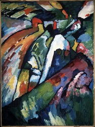 "Improvisation 7" av Painter Day Wassily Kandinsky (Au Wassily Kandinsky au Kandinsky