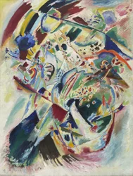 Kandinsky - Panel för Edwin R. Campbell No. 4, 1914