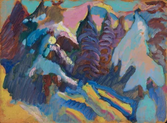 Kochel - Snötäckta träd