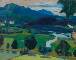 Murnau - Utsikt över Staffelsee