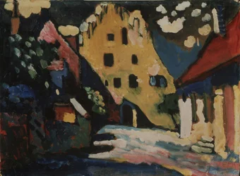 Murnau. Slottsgården, 1908
