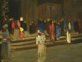Park of Saint Cloud, entré, 1906