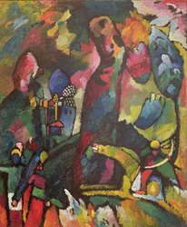 Bild med en bågskytt, 1909