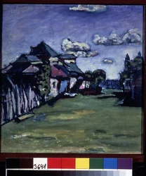 "" Press Day Moscow "" Målardagen Vassily Kandinsky