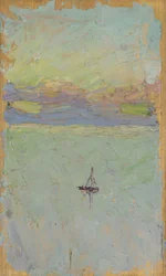segelbåt på havet