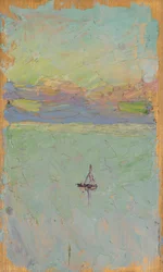 Segelbåt på havet