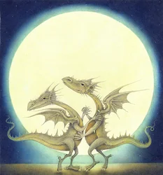 Dancing Dragons, 2009 (blandteknik)