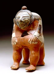 Urna med människopersonlighet, 600-900 (keramik)