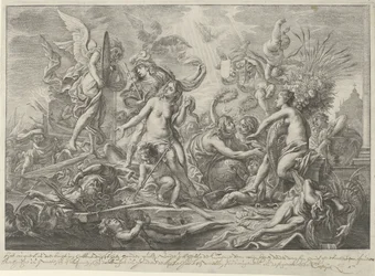 Allegori om freden i Westfalen, 1648