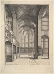 Brays Chapel i St. Georges Chapel, Windsor., 1663.