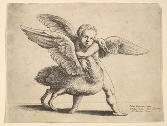 Amor och svanen, 1652.