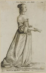 Engelsk adelsdam