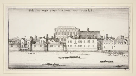 Fyra vyer över Westminster, Lambeth och Whitehall, ur serien Londonvyer