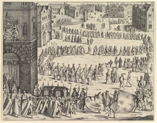 General Johann Baptista von Taxis begravning 1645.