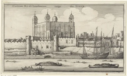 Utsikt över Towern i London