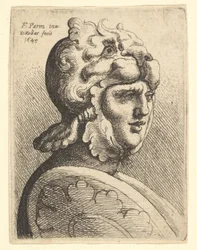 Hjälmhuvud, 1645.