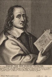 Henry van der Borcht, målare, 1648.