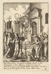 Jesus före Pilatus, 1625-77.
