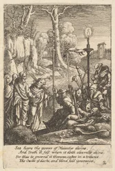 Jesus konfronterar sina belackare, 1625-77.