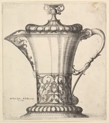 Kanna med bred pip, 1645.