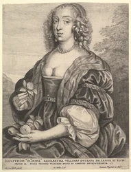 Mary Villiers, holländare av Lennox och Richmond, 1625-77.