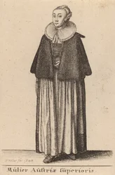 En kvinna från Oberösterreich, 1643.