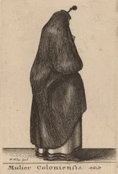 Kvinna från Köln.
