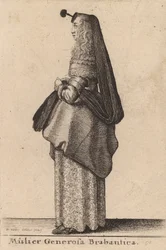 Den generösa kvinnan i Brabant, 1643.