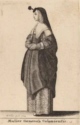 Den generösa kvinnan i Köln, 1643.