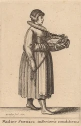 En svensk kvinna i sämre skick, 1642.