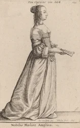 En ädel engelsk kvinna, 1649.