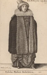 En ädel bohemsk kvinna, 1649.