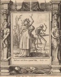 Gammal kvinna, 1651.