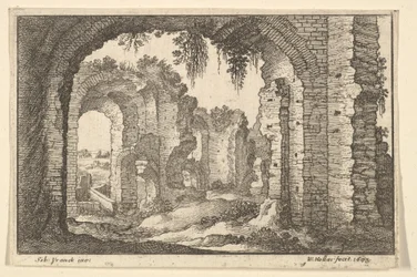 Romerska ruiner, 1673.