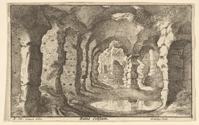 Ruinerna av Colosseum, ca. 1650