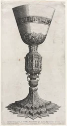 Den stora kalken prydd med figurer, 1640.