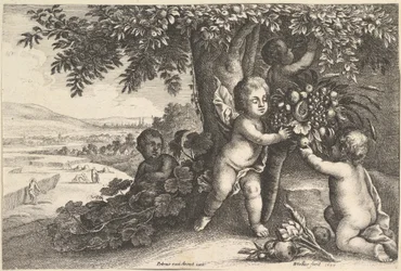 Flodguden och pojkarna, 1625-77.