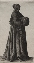 Engelska kvinnors flera vanor, från adeln till landets kvinnor..., 1639.