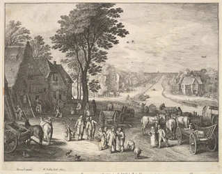 Den raka kanalen, 1650.