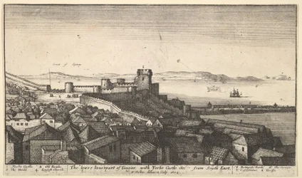 Den nedre inre delen av Tanger, 1673.