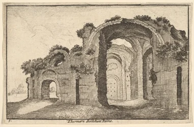 Thermaru of Diocletianus Ruina Baths of Diocletianus, 1651