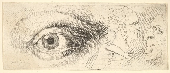 Två ögon och två huvuden, 1644-52.